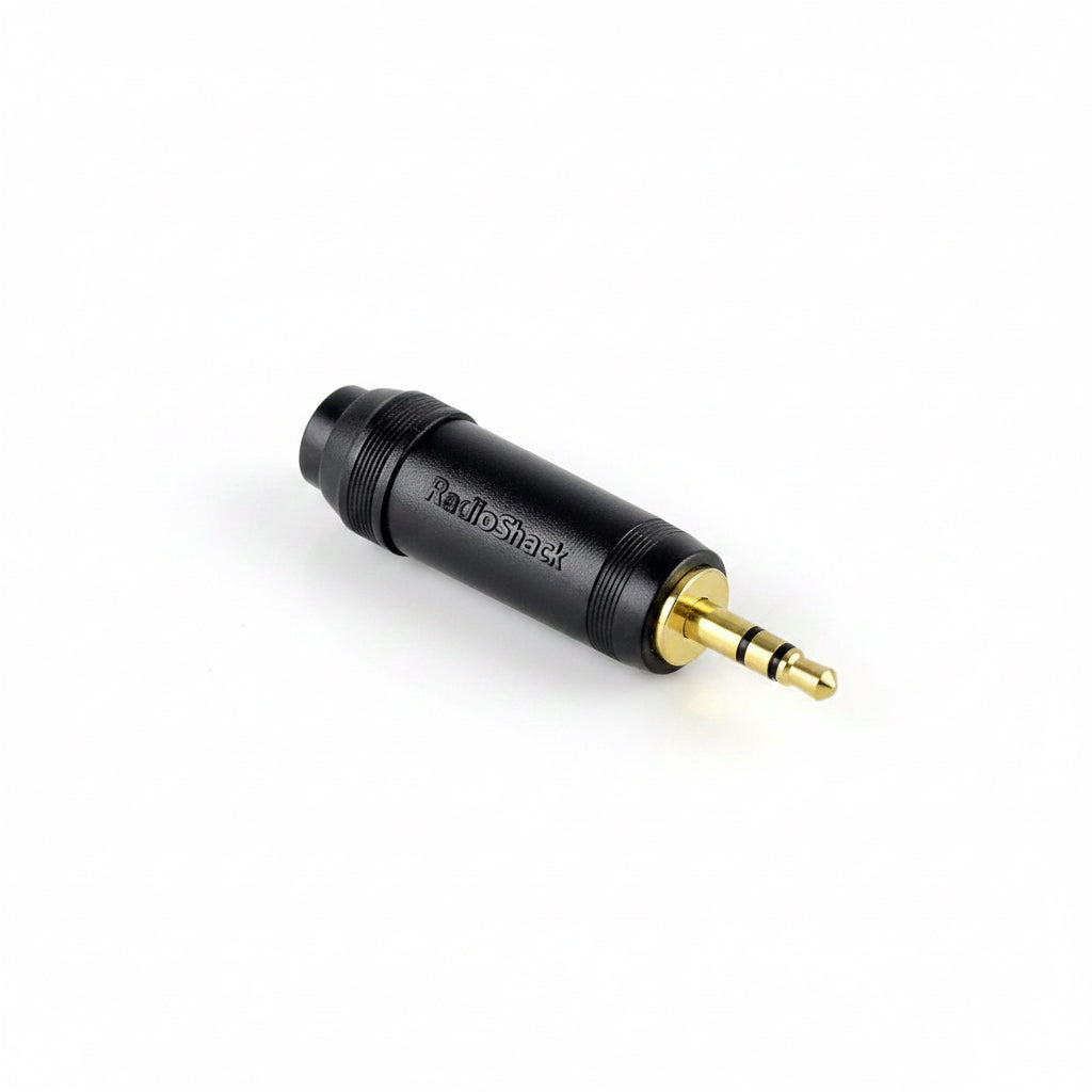 RadioShack 3.5mm to 1/8" Mono Plug Adapter