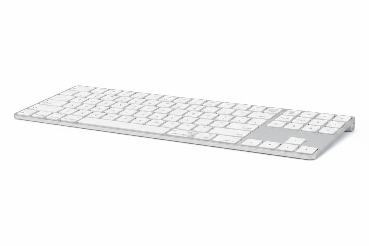 Apple Magic Keyboard with Touch ID and Numeric Keypad (White)