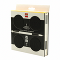 LEGO Locking Notebook with Gel Pen Black