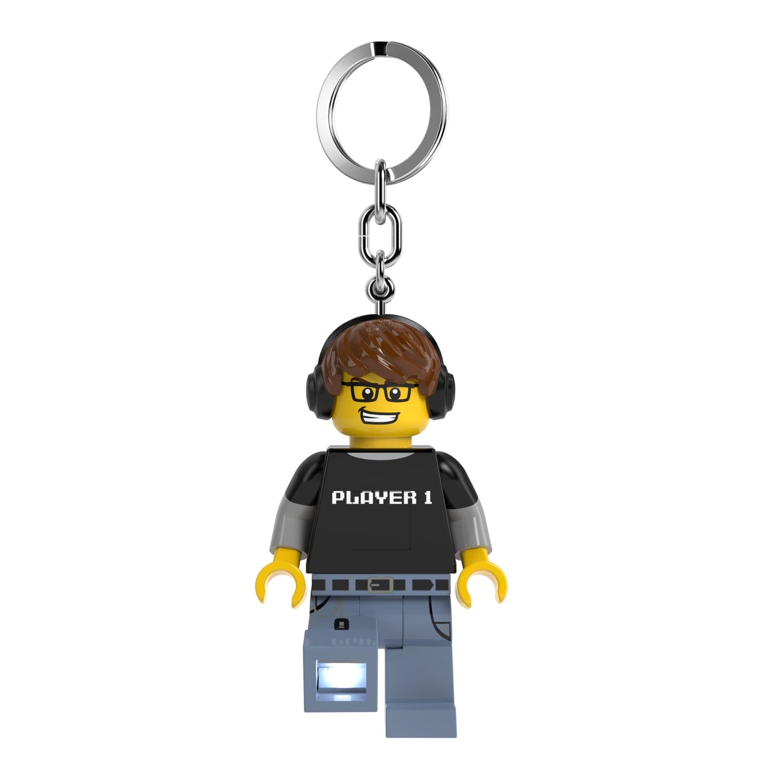 LEGO Minifigures Keychain Light Video Game Guy