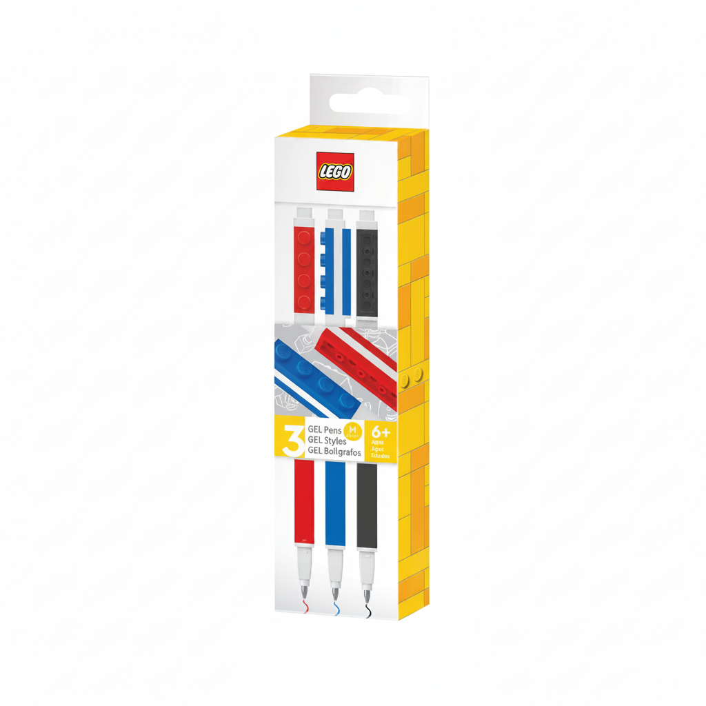 LEGO Gel Pen 3PK