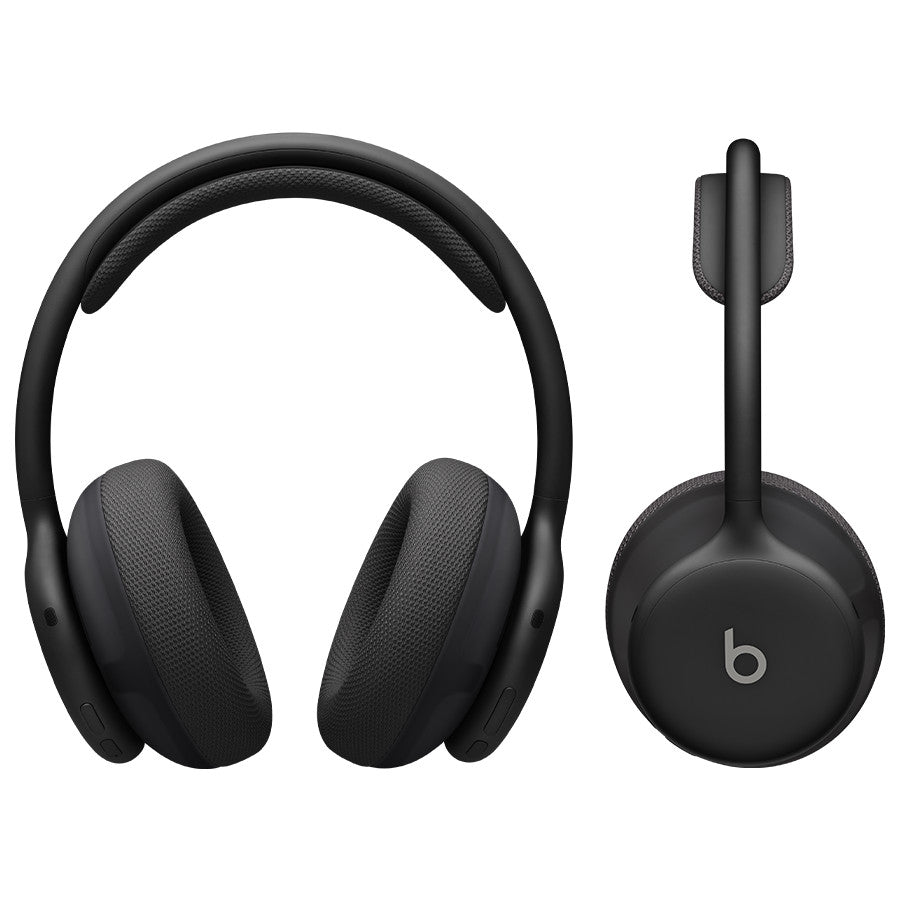 Black Beats 360 front and side view on white background
