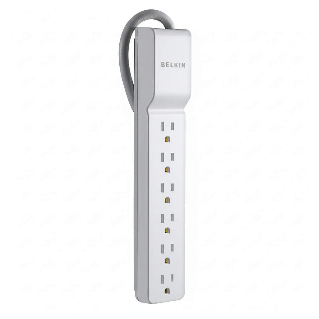 Belkin 6-Outlet Surge Protector Power Strip