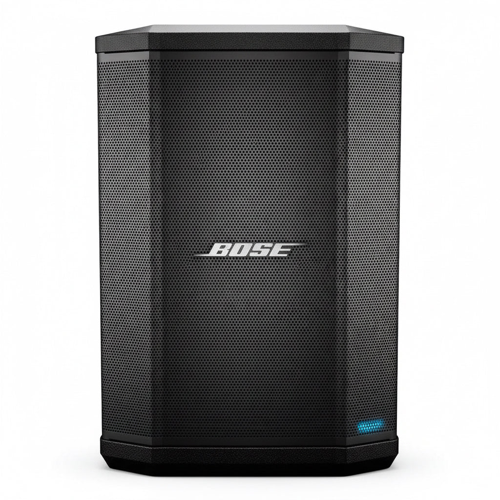 Bose PA speaker facing forward