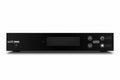 A black Echo brand electronic device, likely a receiver or media player, with a front display screen and control buttons including Enter, Volume, and Home.