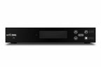 A black Echo brand electronic device, likely a receiver or media player, with a front display screen and control buttons including Enter, Volume, and Home.