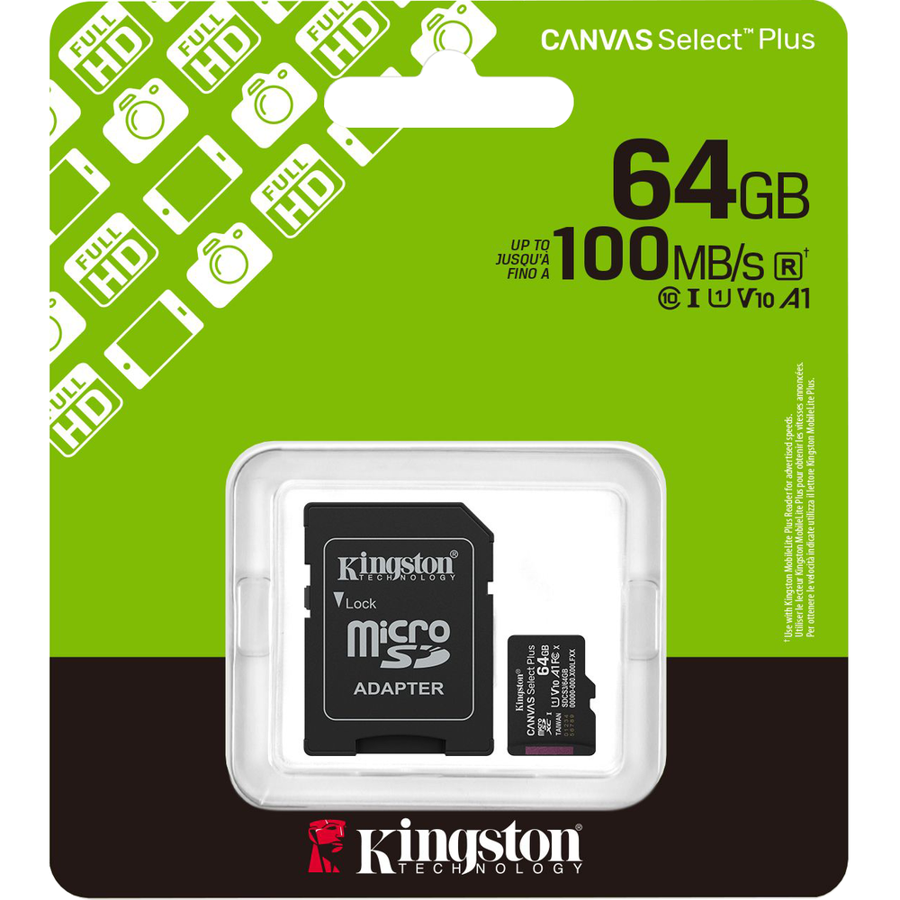 Kingston MicroSDXC - 64GB