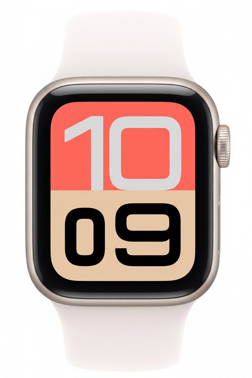 Apple Watch SE 3 GPS 40mm - Starlight Aluminum Case with Starlight Sport Band - M/L