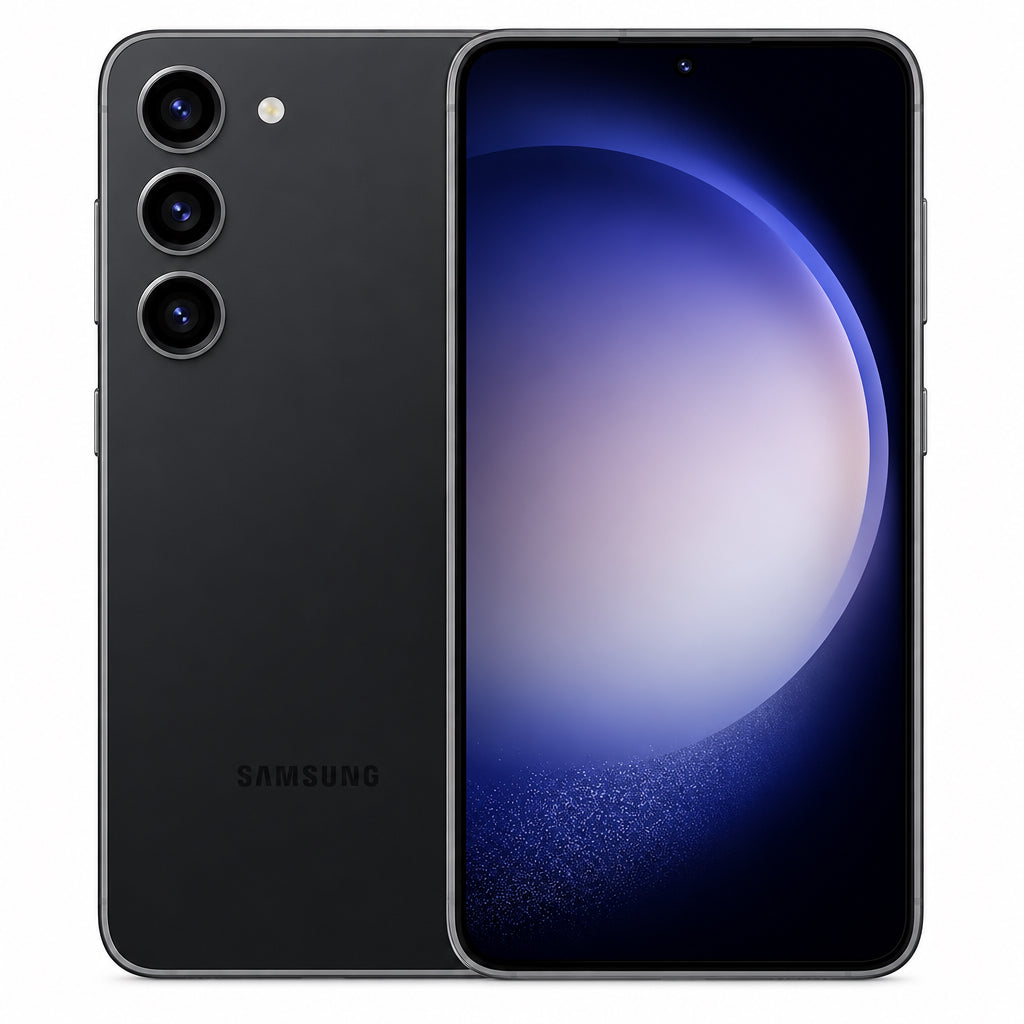 Samsung S24 Black on a white background