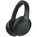 Sony wireless over ear headphones on white background