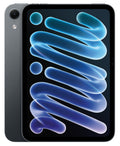 front and rear view of iPad mini midnight color
