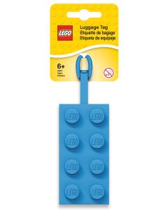 LEGO Luggage Tag Blue