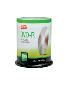 (CRC) Staples DVD-R 100pk