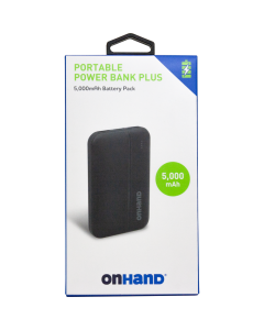 OnHand Portable Power Bank Black