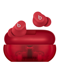 Beats Solo Buds - True Wireless Earbuds - Transparent Red