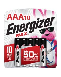 Energizer MAX AAA 10 Pack Batteries