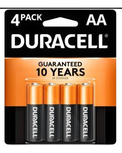 Duracell 4-Pack AA Batteries