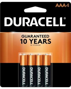 Duracell 4-Pack AAA Batteries