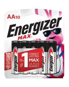 Energizer MAX AA 10 Pack Batteries