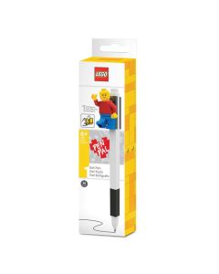 LEGO Pen Pal Gel Pen with Minifigure Black