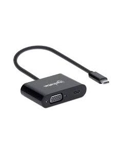 Manhattan USB-C to VGA USB MultiAdapter