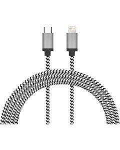 Libratel 7ft USB-C to Lightning Nylon Braided Cable