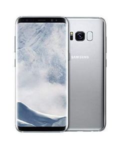 (REtech) Samsung Galaxy S8 64GB - Silver with OtterBox Case