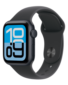 Apple Watch SE 3 GPS 40mm Midnight Aluminum Case with Midnight Sport Band - M/L