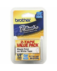 (CRC) Brother M2312PK P-touch Tape 2-Pack