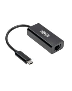 Tripp Lite USB C to Gigabit Ethernet Adapter Black